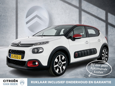 Citroen C3 110 pk shine | rijklaar rijklaar | afneembare trekhaak | camera | apple carplay | 17" lmv |