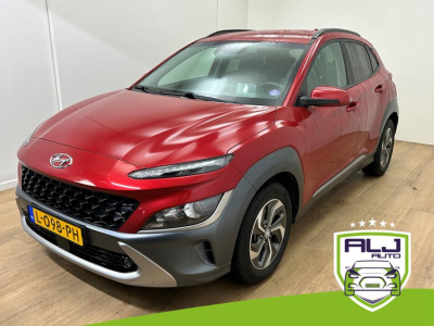 Hyundai Kona occasion 1.6 gdi hev fashion | rood | tweedehands hyundai kona | airco | bluetooth & carplay