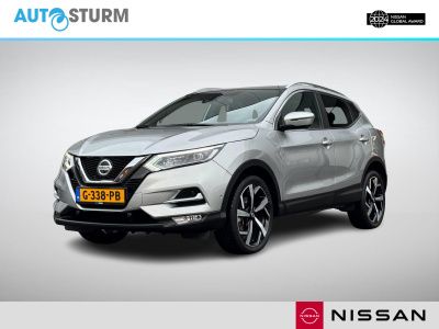 Nissan Qashqai 1.3 dig-t tekna automaat, leather pack incl. trekhaak!