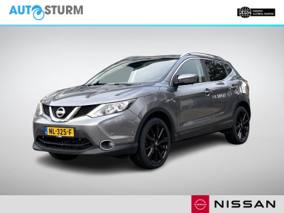 Nissan Qashqai 1.2 tekna panoramadak + trekhaak!