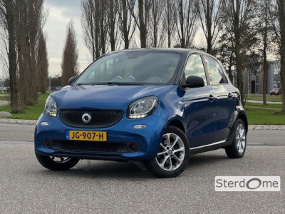 Smart Forfour 1.0 pure l airco l audio l bluetooth l cruise controle l elektr. ramen l centrale deurvergendeling l nederlands geleverde auto l