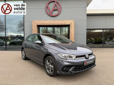 Volkswagen Polo 1.0 tsi dsg r-line | led gril | iq light | camera | stoelverwarming | carplay | navi | adapt. cruise | rijklaar incl. 1 jaar bovag garantie