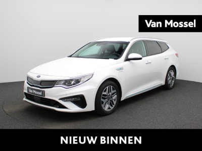 Kia Optima sportswagon 2.0 gdi phev dynamicplusline | automaat | lmv | parkeer sensoren | camera | navigatie | climate control | stoel/stuur verwarming | cruise control | apple carplay | memory seats