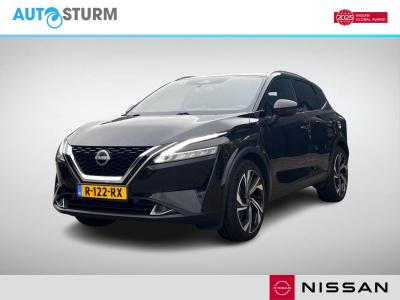 Nissan Qashqai 1.3 mhev xtronic tekna plus nl-auto, meest luxe uitvoering!