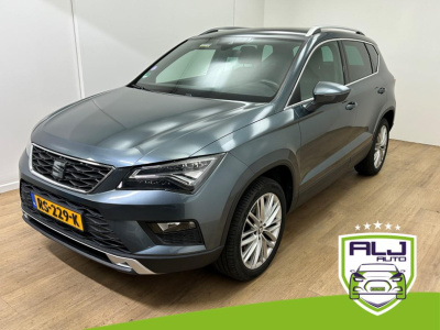 Seat Ateca occasion 1.4 ecotsi xcellence | grijs | tweedehands seat ateca | airco | cruisecontrol | achteruitrijcamera | carplay