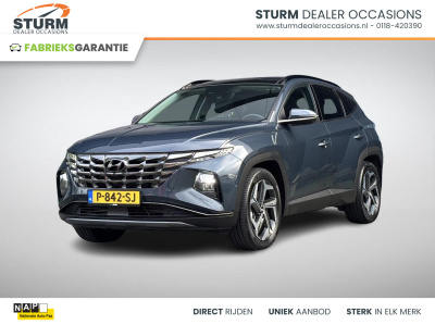 Hyundai Tucson 1.6 t-gdi hev premium sky nl-auto, trekhaak + meest luxe uitvoering!