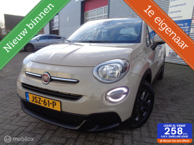 Fiat 500x 1.0 gse lounge/turbo/cappuccino/airco/key less/camera/pdc/lm velgen/1st eig/led