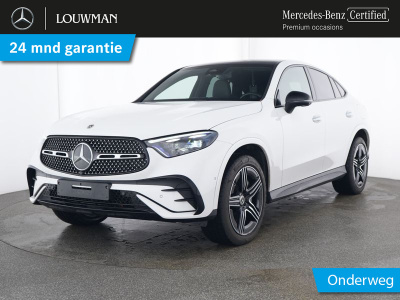 Mercedes-Benz Glc coupé 300 e 4matic amg nightpakket plug-in hybride | trekhaak | panoramadak | alarm | burmester® | memory | 360° camera | stuur en stoelverwarming | inclusief 24 maanden mercedes-benz certified garantie voor europa.
