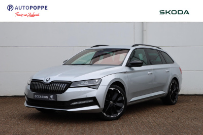 Skoda Superb combi 1.4 tsi iv sportline 218pk dsg6 | black style | memory seats | achterbank verwarmd | 360 camera