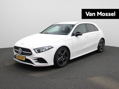 Mercedes-Benz A-Klasse 180 business solution amg | automaat | navigatie | sfeerverlichting | achteruitrijcamera | stoelverwarming | wide screen virtual cockpit | cruise control | climate control | parkeersensoren | bluetooth | led | sportstuur |...