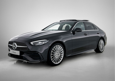 Mercedes-Benz C-Klasse 300 e business solution amg | memorypakket voorstoelen | smartphone-integratie | 360°-camera | 19 inch amg velgen | antidiefstalpakket guard 360° plus | panoramaschuifdak | dodehoekassistent |