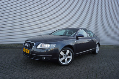 Audi A6 limousine 2.4 v6 pro line automaat - climate / stoelverw. / cruise / parkeersens. / leder / lm velgen / nap