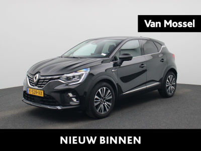 Renault Captur 1.3 tce 140 initiale paris | automaat | leder | navigatie | stoel verwarming | apple carplay | climate control | camera | parkeer sensoren | lmv | led |