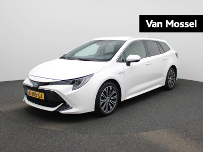 Toyota Corolla Touring Sports 1.8 hybrid executive | automaat | leder | navigatie | apple carplay / android auto | headsup display | climate control | parkeer sensoren | lmv | camera | led | stoel verwarming |