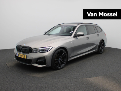 BMW 3-serie touring 318i high executive m-sport | automaat | panoramadak | lmv | navigatie | stoel verwarming | virtual cockpit | leder|  parkeer sensoren | elec. achterklep | virtual cockpit | camera | climate control | cruise contro...