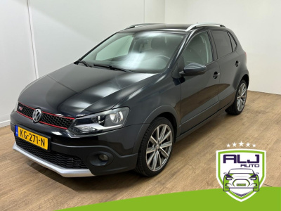 Volkswagen Polo occasion 1.2 tsi cross | zwart | tweedehands volkswagen polo cross | cruisecontrol | airco | bluetooth audio