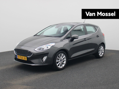 Ford Fiesta 1.0 ecoboost titanium | winterpack | stoel/stuur verwarming | lmv | parkeer sensoren | cruise control | bluetooth | navigatie | climate control | apple carplay | dab