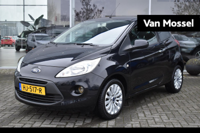 Ford KA 1.2 titanium x start/stop | climate control | airco | stoel + voorruit verwarming | lmv | stuurbediening | parkeersensoren achter |