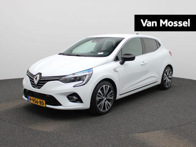 Renault Clio 1.6 e-tech hybrid 140 initiale paris | automaat | navigatie | cruise control | leder | climate control | camera | stoelverwarming | apple carplay/ android auto | dab | lmv |