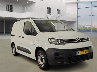 Citroen Berlingo van gb 1.5 bluehdi 75pk l1 control 3 zitplaatsen airco | bluetooth bellen | lat-om-lat betimmering | vloerplaat | zijschuifdeur rechts