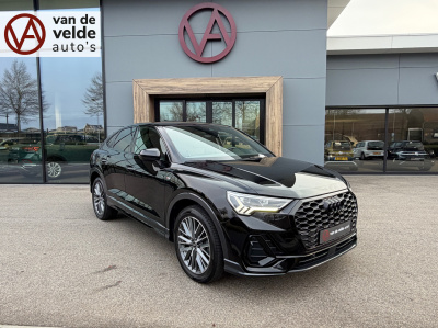 Audi Q3 sportback 35 tfsi 150pk s-tronic s-line | standkachel | black style | alcantara | sonos | dode hoek | rijklaar incl. garantie