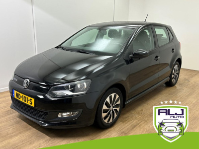 Volkswagen Polo occasion 1.0 bluemotion edition | zwart | tweedehands volkswagen polo | airco | cruisecontrol | bluetooth audio
