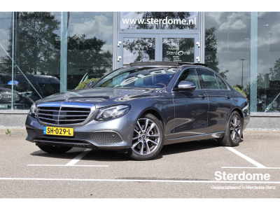 Mercedes-Benz E-Klasse 200 exclusive l airmatic luchtvering l panoramadak l memory l burmerster l distronic l led intelligent l comand l sfeerverlichting l stoelkoeling - verwarming l 360 gr camera l leder l widescreen l airconditioning l deelba...
