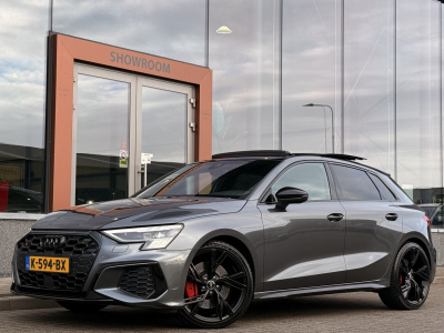Audi A3 sportback 2.0 tfsi s3 quattro | bang & olufsen | maxton | matrix | pano | leder | cruise | keyless | apple carplay | stoelverwarming |
