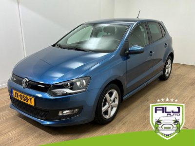 Volkswagen Polo occasion 1.0 bluemotion edition | blauw | tweedehands volkswagen polo | airco | bluetooth / carplay audio