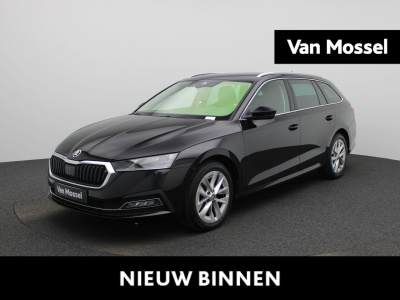 Skoda Octavia combi 1.0 e-tsi business edition plus | automaat | panoramadak | navigatie | stoelverwarming | virtual cockpit | leder | sfeerverlichting | elektrische achterklep | climate control | android auto / apple carplay | lichtmet...
