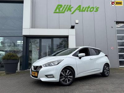 Nissan Micra 1.0 ig-t n-connecta * camera * navigatie * dealer onderhouden