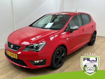 Seat Ibiza occasion 1.0 ecotsi fr connect | rood | tweedehands seat ibiza | cruise | bluetooth audio | airco | stoelverwarming