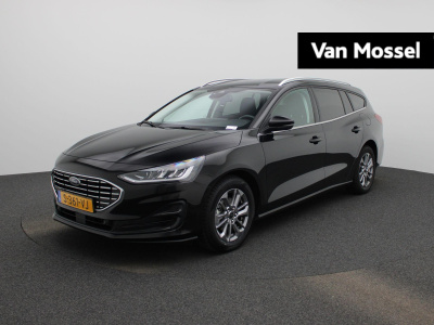 Ford Focus wagon 1.0 ecoboost hybrid titanium | cruise control | navigatie | parkeersensoren voor + achter | airco | apple carplay/ android auto |