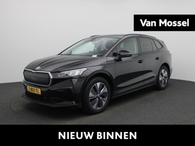 Skoda Enyaq Iv 60 sportline 58 kwh | automaat | navigatie | climate control | cruise control | achteruitrijcamera | keyless-entry | parkeersensoren | stoel/stuur verwarming | sportstoelen | lichtmetalen velgen |