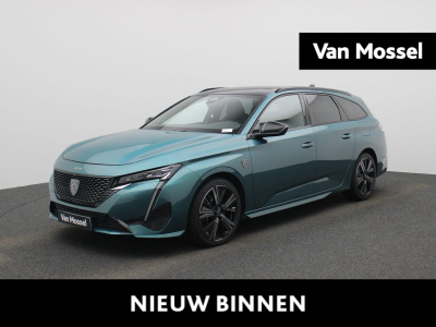 Peugeot 308 sw 1.6 plug-in hybrid 180 gt | automaat | navigatie | panoramadak | apple carplay | 360 camera | adaptieve cruise control | stoel/stuurverwarming | climate control | led | keyless | lichtmetalen velgen | focal audio