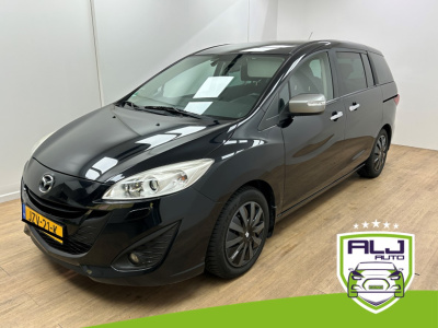 Mazda 5 occasion 1.8 ts | zwart | tweedehands 5 | bluetooth audio | airco | cruisecontrol | 7 zits
