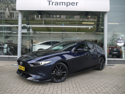 Mazda 3 2.0 skyactiv-x 180 pk luxury |aero pack|bose|trekhaak|rijklaar