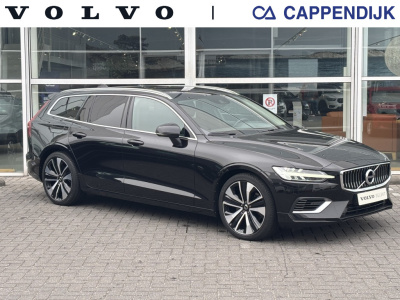 Volvo V60 t6 398pk recharge bright| leder| trekhaak| camera| awd|