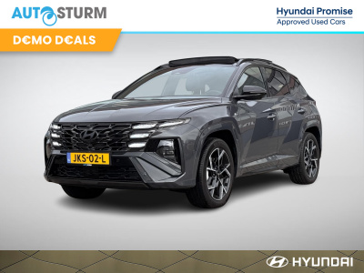 Hyundai Tucson 1.6 t-gdi hev n line sky incl. trekhaak afneembaar!