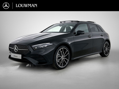 Mercedes-Benz A-Klasse 250 e business solution amg | amg line plus pakket | nightpakket | multibeam led | 360° camera | panoramaschuifdak | smartphone-integratie | head-up display| 19 inch amg velgen |