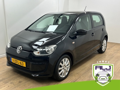Volkswagen UP! occasion 1.0 move up! bluemotion | zwart | tweedehands volkswagen up | airco | aux audio