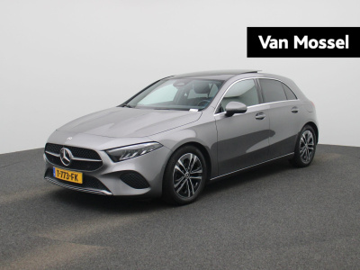 Mercedes-Benz A-Klasse 180 business line | automaat | panorama dak | leder | dab | navigatie | bluetooth | camera | stoel verwarming | cruise control | lichtmetalen velgen |