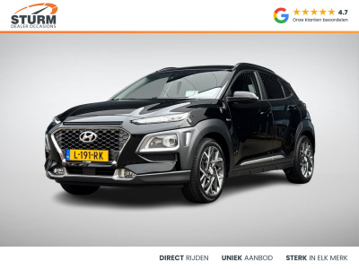 Hyundai Kona 1.6 gdi hev premium meest luxe uitvoering incl. trekhaak!