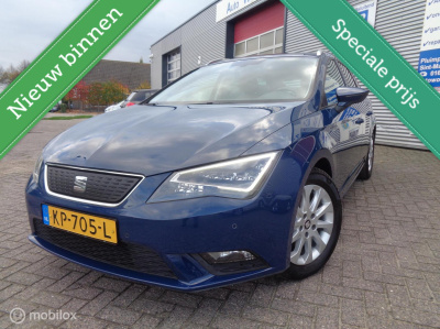 Seat Leon st 1.0 ecotsi style connect/airco/led/lm velgen/navigatie/carplay/camera/pdc/leer/stoelverw