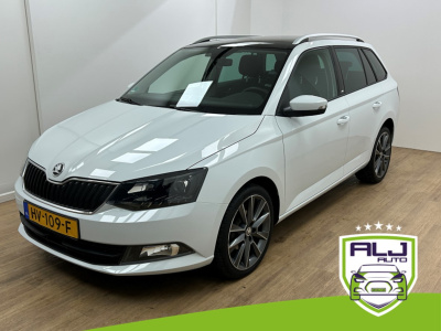 Skoda Fabia combi occasion 1.2 tsi edition | wit | tweedehands skoda fabia | cruise | bluetooth | airco | trekhaak | panoramadak