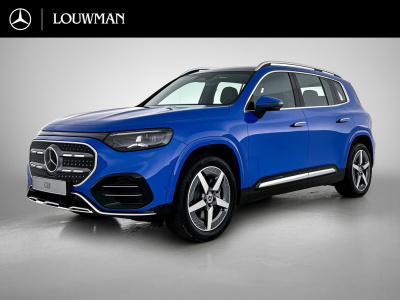 Mercedes-Benz Glb 250+ business solution amg 85.5 kwh | premium pakket | vast panoramadak | sfeerverlichting | gezichtsherkenning | sportstoelen | stoelverwarming | sierelementen in aluminium |