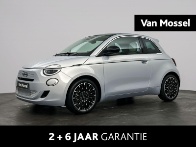 Fiat 500 1.0 hybrid la prima | camera | navigatie | stoelverwarming | panoramadak | keyless | 2+6 jaar garantie |