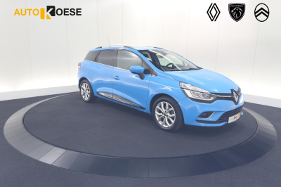 Renault Clio estate tce 90 intens | bleu de france | parkeersensoren | navigatie | climate control