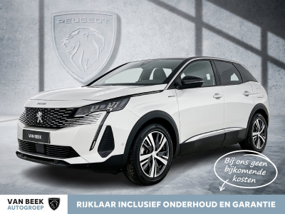 Peugeot 3008 plug-in hybrid4 300pk gt pack | rijklaar | adaptive cruise | el. achterklep | stoelverwarming |