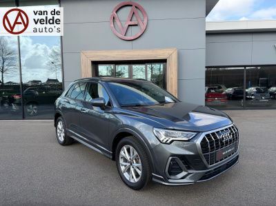 Audi Q3 45 tfsi e s-line | panoramadak | leder | sonos | carplay | led | camera | dode hoek | elek. achterklep | rijklaar incl. garantie